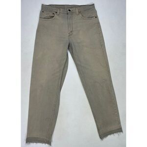 VINTAGE Levi's 550 Denim Jeans Men Size 32 X 30 Green Tag Size 33 X 32 USA